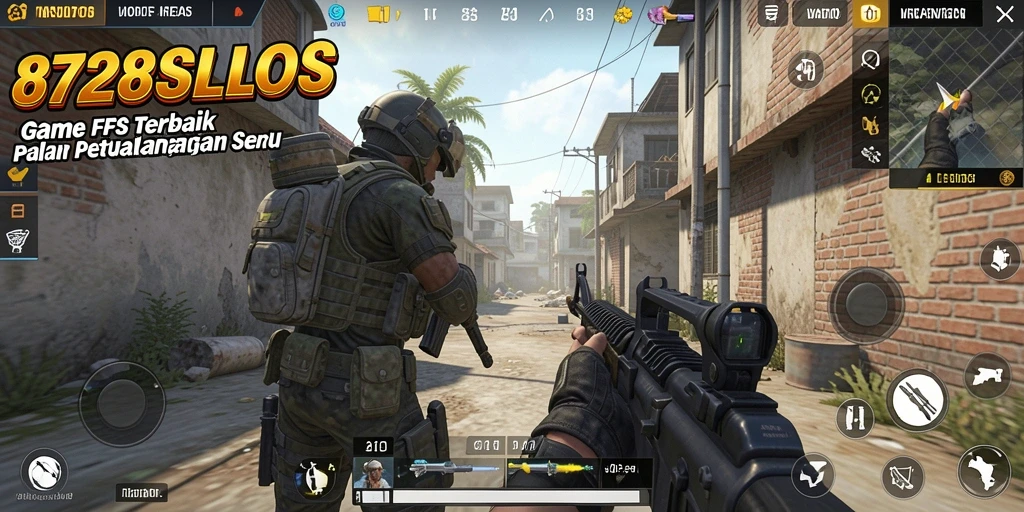 Tampilan gameplay 8728SLOTS yang penuh aksi dan mendebarkan.