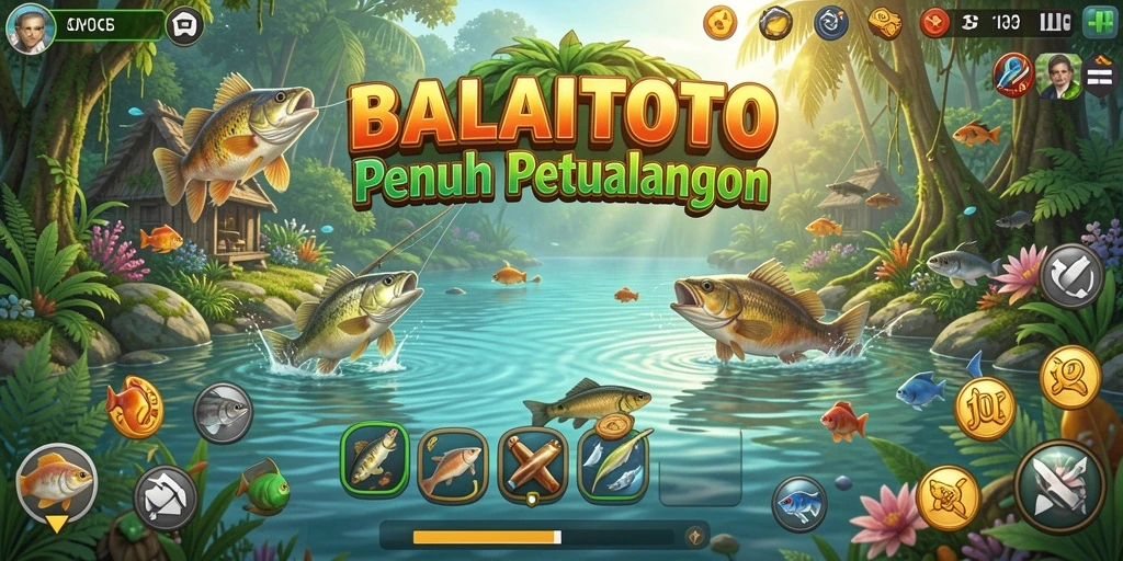 Tangkapan ikan besar dalam gameplay BALAITOTO yang seru.