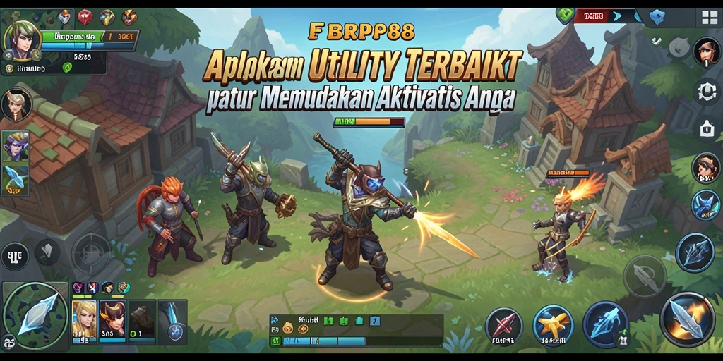 Tampilan antarmuka utama FBRP88 dengan fitur-fitur Utility yang lengkap.