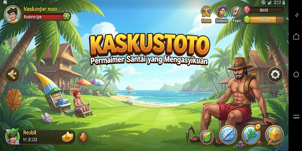 Tampilan gameplay yang menarik dan penuh warna dari KASKUSTOTO.