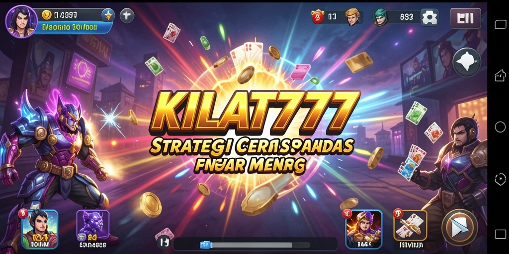 Tampilan gameplay seru di KILAT777 yang penuh strategi.