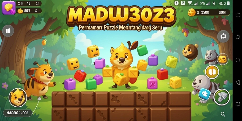 Tampilan menarik dari gameplay MADU303 yang penuh tantangan.