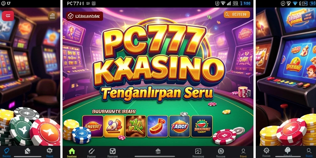 Tampilan menarik dari gameplay Kasino dalam PC777.