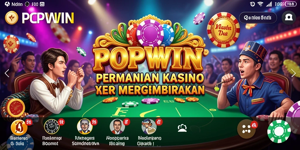 Tangkapan layar dari gameplay Kasino yang menarik di POPWIN.