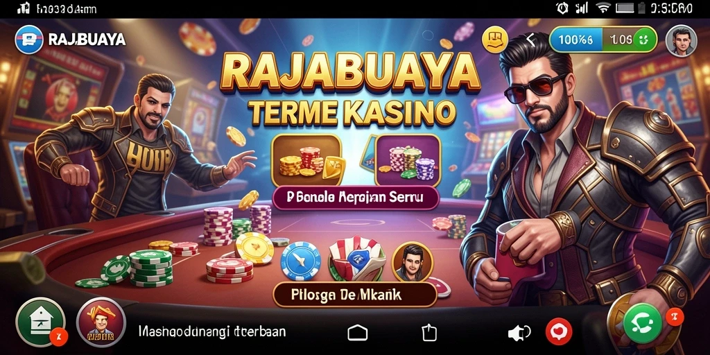 Tampilan menarik permainan Kasino RAJABUAYA yang memukau.