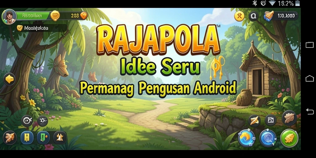 Tampilan menarik dari gameplay RAJAPOLA yang seru.
