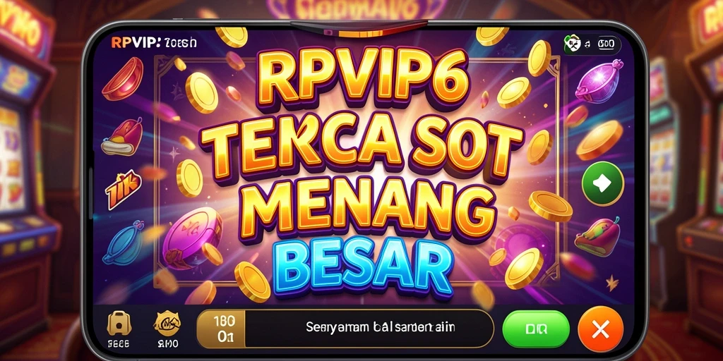 Screenshot utama RPVIP6 menampilkan gameplay Slot yang menarik dan mengasyikkan.