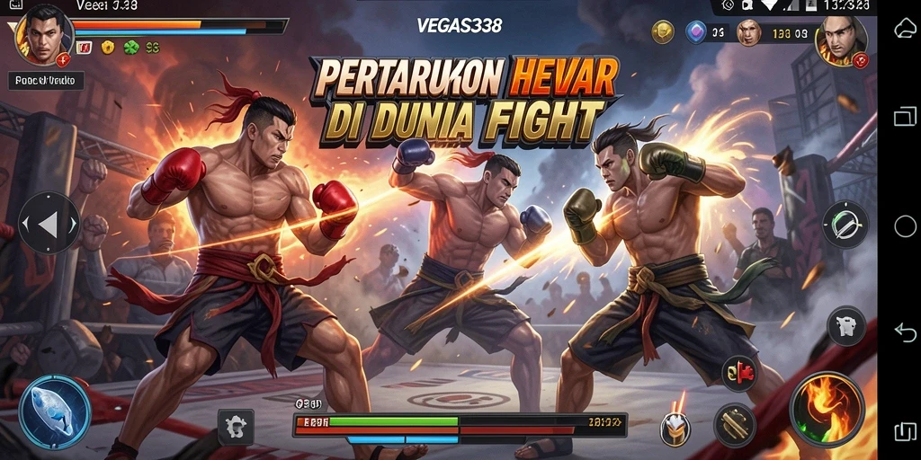 Gameplay seru dari VEGAS338 dalam pertarungan Fighting.